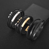 BRAZALETE DE CUERO IMPORTADO