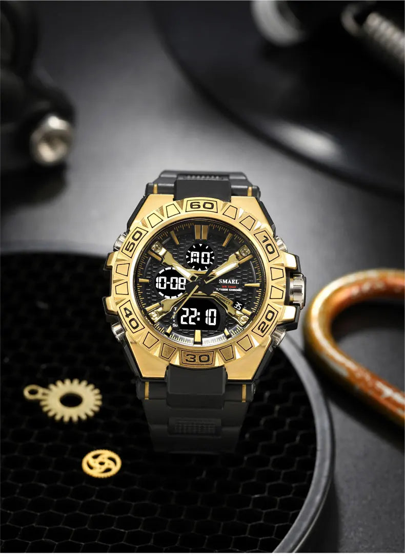 SMAEL 8071 GOLD BLACK