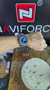 Naviforce 9182 BLUE SILVER