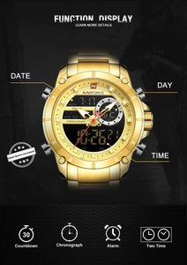 Naviforce Gold 9163