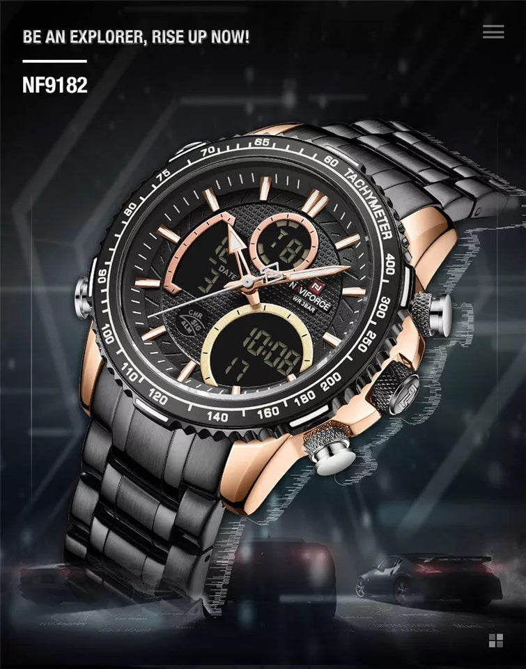 NAVIFORCE NF9182 GOLD ROSE