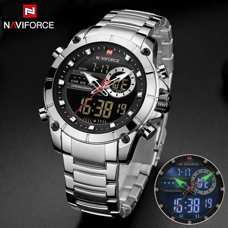 NAVIFORCE 9163 SILVER