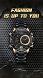 NAVIFORCE 9199 BLACK GOLD ROSE
