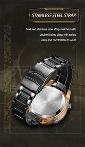 NAVIFORCE 9199 BLACK GOLD ROSE