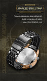 NAVIFORCE 9199 BLACK GOLD ROSE