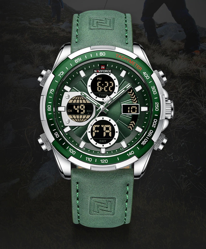 Naviforce 9197 Green Cuero