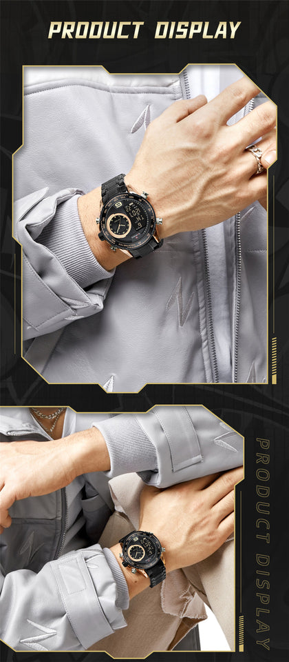 NAVIFORCE 9199 BLACK GOLD ROSE